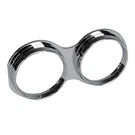 Twin Gauge Bezel For 1953-1962 Corvette Chrome. Fixed Price $75.95.