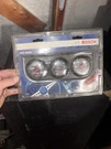 Bosch FST-8090 Style Line 1.5" Mini Triple Gauge Kit Temp Volt Oil New. Fixed Price $65.00.