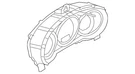 Genuine Mazda Cluster Assembly GJS1-55-471C. Fixed Price $111.88.