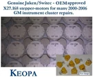 100 Qty X27.168 Motors + 20 Free SMD50A Lamps - For Gm Instrument Cluster Repair. Fixed Price $221.00.