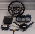 2011 Buick Lacrosse Cluster Ecu W/ Keys Clock Spring &steering Sr Unit Oem. Fixed Price $422.69.