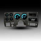 Intellitronix Teal Led Digital Gauge Cluster Set For 73-87 Chevy Truck. Fixed Price $503.41.
