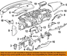 Gm Oem 15-19 Escalade Esv Instrument Panel-cluster Trim 22951467. Fixed Price $104.56.