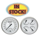 Classicinstruments CW62SLF-CLASSICWHITE Gauge Kit 4-5/8" Speed/tach & Quad-slf. Fixed Price $972.95.
