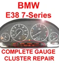 Bmw 7-SERIES E38 740IL 750IL 1995-2001 Instrument Gauge Cluster Repair. Fixed Price $159.00.