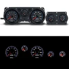 New Vintage 71126-05 Gauges Cfr Blue Series Black Face Bezel. Fixed Price $821.93.