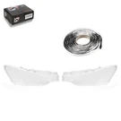 2X Headlight Glass Diffuser Lens Left Right Set For Bmw Series F30 F31 2011-2015. Fixed Price $100.81.