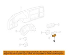 Gm Oem Dash Cluster Switch-blank Cover 15734687. Fixed Price $14.67.