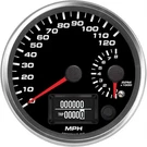 Speedhut R4-DS2-REV 4" Dual Gauge, 120 Mph SPEEDO/8K Tach. Fixed Price $378.60.