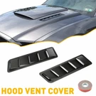 1 Pair Black Car Auto Bonnet Intake Flow Side Fender Vent Hood Scoop Cover. Fixed Price $18.52.