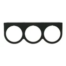 Equus Mount 9923; In. Triple Panel, Black Steel For Gauges. Fixed Price $22.25.