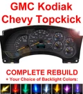 Chevy Kodiak Gmc Topkick Instrument Gauge Cluster Speedometer Dash Panel Repair. Fixed Price $69.00.
