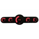 Intellitronix BG10001R Bargraph 5.5 Gauge Panel Kit, Red. Fixed Price $385.78.