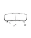 Genuine Mopar Instrument Cluster Mask And Lens 68048517AA. Fixed Price $119.82.