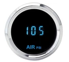 Dakota Digital Solarix 2-1/16" Round Air Pressure Gauge Blue Display SLX-19-1. Fixed Price $114.00.