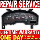 1999-2003 Ford Expedition Instrument Gauge Cluster Repair Service. Fixed Price $159.99.
