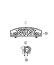 Genuine Mopar Instrument Cluster Mask And Lens 5102245AA. Fixed Price $59.39.