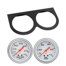 2-5/8 Water Temperature & Oil Pressure Gauges W/mounting Plate. Fixed Price $72.99.