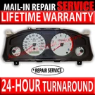 1998-01 Nissan Pathfinder Infiniti QX4 Instrument Gauge Cluster Repair Service. Fixed Price $119.99.