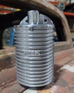 Vintage Style Remote Oil Filter Mooneyes Finned Aluminum Hot Rod Custom Car. Fixed Price $499.99.