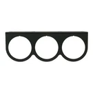 Equus E9923 Gauge Mount Panel, Black, 1/16 In., Triple. Fixed Price $12.99.