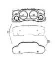Genuine Mopar Instrument Cluster Mask And Lens 68079233AA. Fixed Price $42.10.