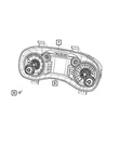 Genuine Mopar Instrument Cluster Mask And Lens 68415497AA. Fixed Price $73.25.