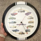 American Muscle Legends Of The Road Wall Clock With Classic Car Graphics. Fixed Price $45.25.