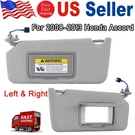 Left & Right Sun Visor Gray W/ Light For Honda Accord 2008-2013 83280-TA5-A71ZA. Fixed Price $41.55.