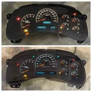 Rebuilt 03-07 Silverado Sierra Tahoe Suburban Yukon Oem Gauge Cluster True Reman. Fixed Price $225.00.