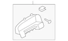 Genuine Ford Cluster Bezel AE5Z-54044D70-AB. Fixed Price $38.87.