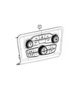 Genuine Mopar Vehicle Feature Controls Center Stack 56054687AB. Fixed Price $507.84.