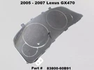 83800-60B91 2005 2006 2007 Lexus GX470 Dash Instrument Cluster Speedometer Oem. Fixed Price $159.00.