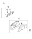 Genuine Mopar Instrument Cluster Bracket 68332577AA. Fixed Price $32.39.