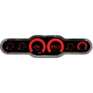 Intellitronix BG10002RC Bargraph 6 Gauge Panel Kit, Red. Fixed Price $551.14.