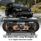12.3INCH Lcd Digital Instrument Cluster For Jeep Wrangler Jl/gladiator 2018-2023. Fixed Price $458.79.