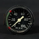 Stewart Warner Gauge Oil Pressure Indicator Vintage Aircraft Part. Fixed Price $93.50.
