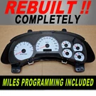 2002-2005 Chevy Trailblazer Instrument Gauge Cluster Speedometer Reman Rebuilt. Fixed Price $129.95.