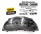 1994 Mustang V6 3.8 Liter Auto Instrument Cluster 120 Mph 198 K. Fixed Price $74.99.