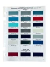 1965 Paint Chip Chart Bmc Austin Healey 3000 Sprite Midget Mgb Magnette Iv. Fixed Price $24.50.