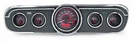 Dakota Digital 65-66 Ford Mustang Analog Gauges Carbon Fiber Red VHX-65F-MUS-C-R. Fixed Price $945.25.