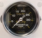 Carroll Shelby Signature 2-5/8" Carbon Fiber Boost Gauge Ford Mustang GT500. Fixed Price $132.99.