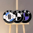Bmw Bavarian Motor Works & Black Purple Logo Metal Sign Set 30 Cm (11.8 ). Fixed Price $99.90.