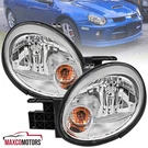 Headlights Fits 2003-2005 Dodge Neon Crystal Lamps Left+right Pair 04. Fixed Price $79.49.