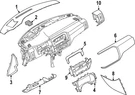 Genuine Nissan Instrument Cluster Bezel 68240-6TA3A. Fixed Price $156.76.