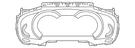 Genuine Bmw Instrument Cluster 62-10-5-B4A-589. Fixed Price $1323.81.