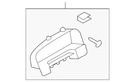 Genuine Ford Cluster Bezel AE5Z-54044D70-AA. Fixed Price $45.28.