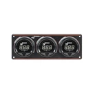 Longacre 52-44662 Digital Elite Waterproof 3 Gauge Set Panel. Fixed Price $249.99.