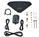 1955-59 Chevrolet Pickup Vhx Series Gauge Set With Black Alloy Face And Blue. Fixed Price $945.99.