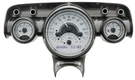 1957 Chevy Bel Air 210 Silver Alloy & White Dakota Digital Vhx Analog Gauge Kit. Fixed Price $945.25.